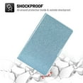 thumbnail image 6 of Galaxy Tab A 10.1 2019 Case, Dteck Glitter Sparkle PU Leather Folio Case Multi-angle Viewing Stand Protective Cover with Card Slots for Samsung Galaxy Tab A 10.1 2019 Model sm-T510 T515, Blue, 6 of 6