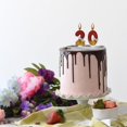 thumbnail image 4 of VSHILI Bougies d'Anniversaire 20 Ans, Bougies d'Anniversaire Rouges pour Hommes et Femmes, Décoration de Gâteau d'Anniversaire Joyeux Anniversaire pour Célébration de Mariage 20 Ans, 4 of 7
