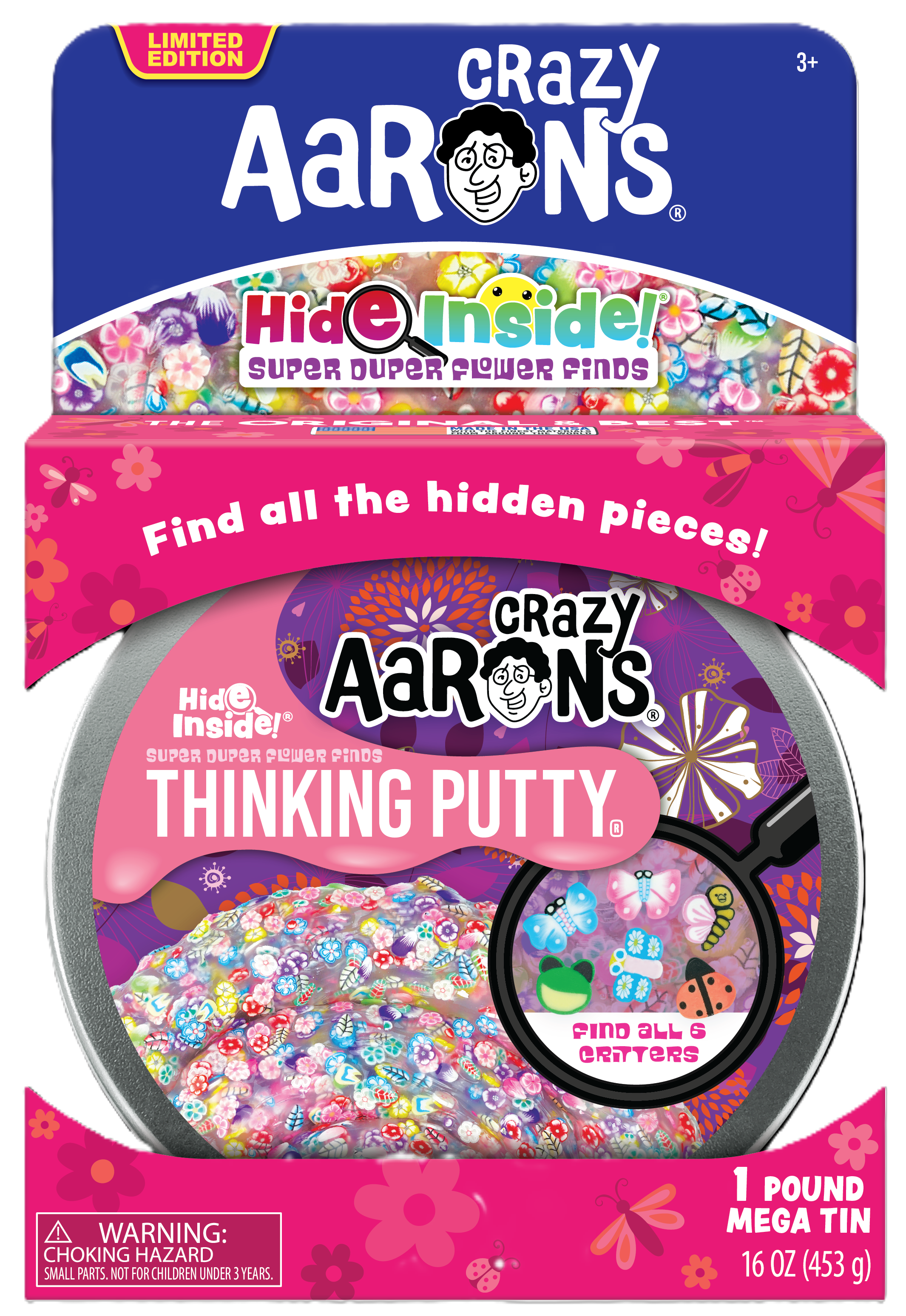 Ja-Ru All Mine Sensory Rainbow Slime Putty, Mega Size with Bright