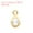 Golden, variant on Jewelry Making Charm, 100 Pack Diamond Raindrop Pendants Bling Crystal Charm for DIY Necklace Bracelet, Golden