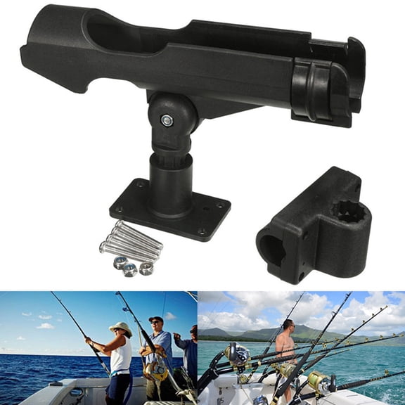 Joernso 1 Set Fishing Rod Support Pole Yacht Kayak Boat Bracket Rack Stand Holder Tool