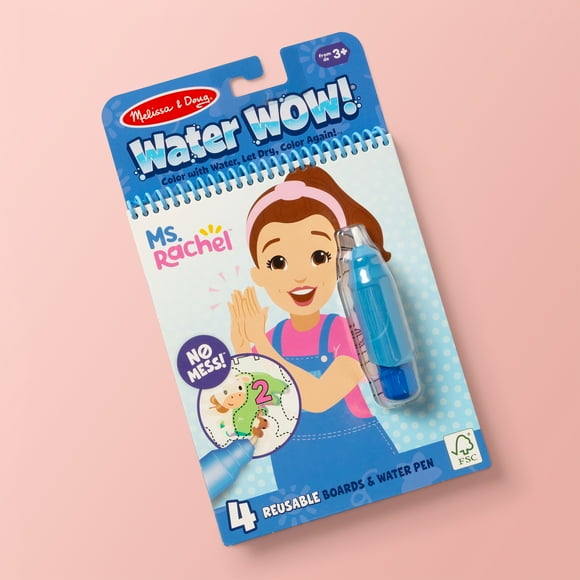 Melissa & Doug® Ms. Rachel™ Water WOW! Color-Reveal Pad Early Learning Toy