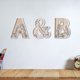 thumbnail image 5 of Letras De Madera De 5 Pulgadas Para Decoración De Paredes Las Flores Se Pueden Pintar Con Madera Letras Para Habitaciones Infantiles Letras De Madera Para Manualidades Letreros Con Nombres Deco, 5 of 5