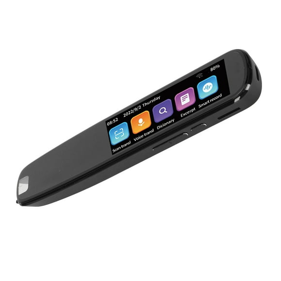 Scanning Translation Pen, Smart Reading Pen 134 Language CPU A7 1.2Ghs 2MP HD WiFi Noise Reduction Recording for Language Learners