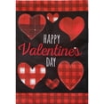 thumbnail image 3 of Briarwood Lane Patterned Valentine's Day Burlap Garden Flag, 3 of 4
