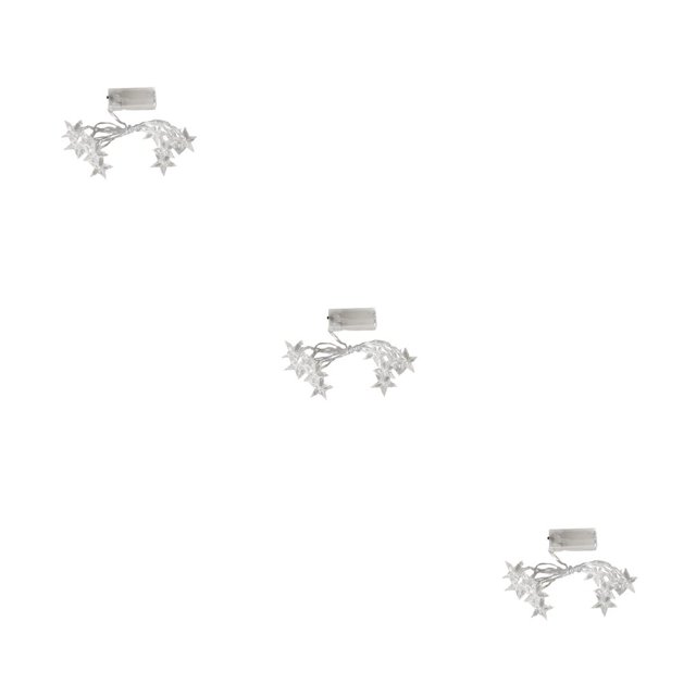 Matsuzay Lámpara de estrella de cinco puntos, adornos para festivales, accesorios de fotografía, línea de arte con luz LED, cadena de luz con Type1 NO1