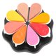thumbnail image 5 of Ink Pad, Unique Petal Shape Colorful Pads Strong Covering Power For Ordinary Paper ANGGREK Otros, 5 of 8