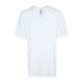 thumbnail image 2 of Hanes Men’s Tall 100% Cotton V-Neck Undershirts, Tagless, Ultra Comfort, 5X-Large Tall, White - 5 Pack, 2 of 4