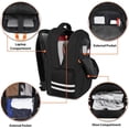 thumbnail image 4 of Ytonet Travel Backpack for Men & Women, Water-Resistant Sports Backpack with Shoe Compartment, Fits 15.6-Inch Laptop – Ideal for Workouts, Camping, Hiking, Black, 4 of 7