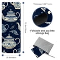 thumbnail image 4 of Arabic Teapot Yoga Mat Towel with Storage Bag, 72.8"x26.8", Suitable for Yoga, Pilates, Fitness, etc. - Gym Towels, Yoga Blankets Included, 4 of 6