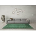 thumbnail image 3 of Ahgly Company Indoor Rectangle Persian Turquoise Blue Traditional Area Rugs, 3' x 5', 3 of 4