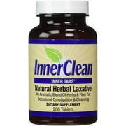 At Last Naturals Inner Clean Division - Inner Tablets Herbal Laxative, 200 CT