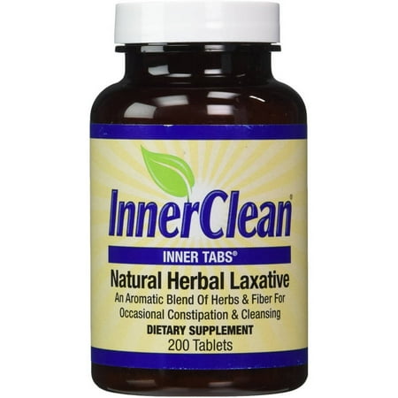At Last Naturals Inner Clean Division - Inner Tablets Herbal Laxative, 200 CT