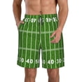 thumbnail image 1 of Honeii Shorts Décontractés pour Hommes avec Cordon de Serrage, Maillots de Bain Séchage Rapide Shorts de Plage-Moyen, 1 of 1