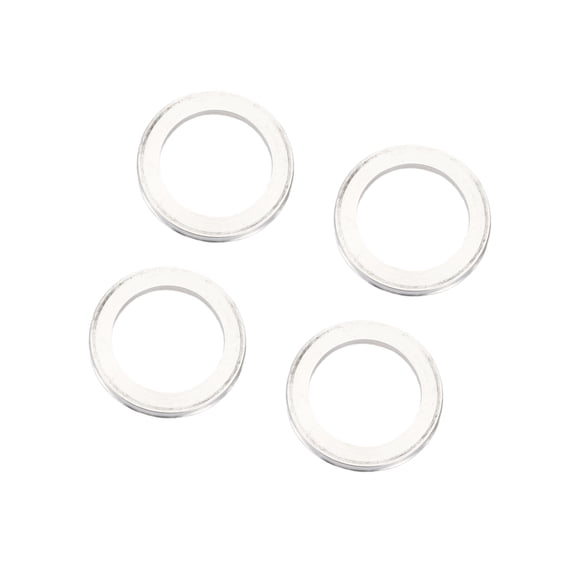 Unique Bargains Hub Centric Rings, 106mm OD 78.1mm ID Car Wheel Hubrings Aluminum Alloy Silver Tone, 4pcs