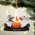 thumbnail image 1 of Adornos de Halloween para árbol de Navidad, adornos personalizados de fantasmas para Halloween, adornos colgantes de acrílico plano 2D para fiestas navideñas, decoración interior del hogar, para famil, 1 of 6
