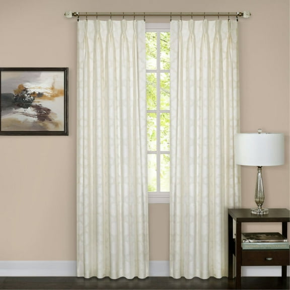 Ergode Windsor Pinch Pleat Window Curtain Panel 34x84