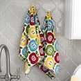 thumbnail image 5 of T-fal Print Fiber Reactive Kitchen Towel, Two Pack, Apples, 5 of 6