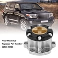 thumbnail image 4 of Conjunto de cubo de Rueda Libre ANGGREK A Prueba De Abrasión 43530-60130 Para Landcruiser 75 76 78 79 105, 4 of 7