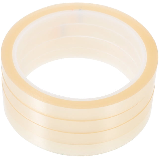 4 Rouleaux de Ruban de Transfert Thermique Ruban de Vinyle Thermocollant Ruban Résistant à la Chaleur 33 m