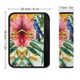 thumbnail image 6 of WYYP Flower Leaves Bird Car Seat Belt Cover Safety Seatbelt Protector Soft Comfort Car Seat Belt Pads Cover Ideal for Car Interior Accessories 2Pcs, 6 of 6