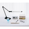 thumbnail image 4 of Realspace™ Architect Desk Lamp, Adjustable, 21-1/2"H, Black/Silver, 4 of 9