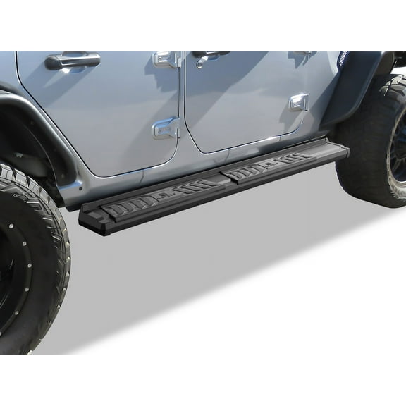 APS 2018-2024 Jeep Wrangler JL 4-Door, Incl 2021-2024 4XE Running Board-S Series oe style door to door