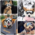 thumbnail image 2 of PETLESO Medium Dog Goggles Eye Protection Dog Sunglasses for Driving/Outdoor Activities, M, 2 of 4