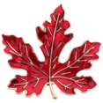 thumbnail image 1 of Maple Leaf Brooch Clothes Lapel Pin Metal Brooch Thanksgiving Brooch Suit Pin for Hat Shawl, 1 of 3
