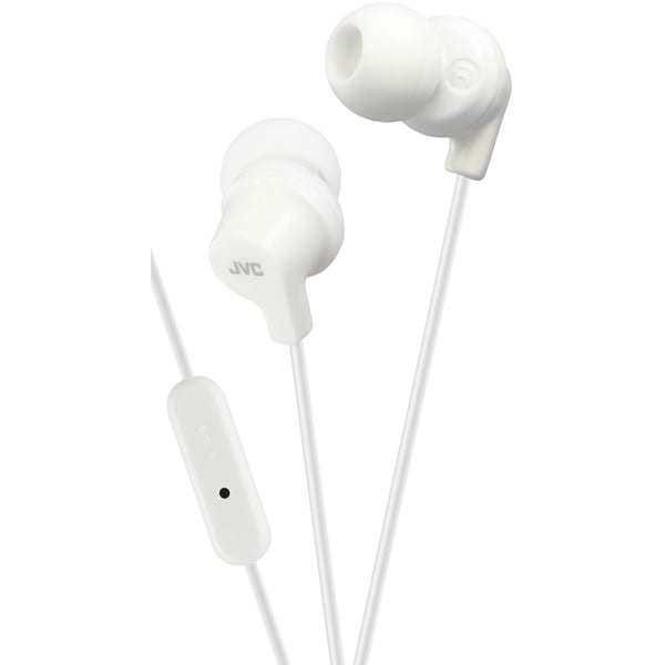 Jvc® Inear Headphones With Microphone (white)