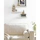 thumbnail image 2 of Repisas Flotantes Montadas en la Pared Negras para Baño, Dormitorio y Cocina - Estantes de Almacenamiento y Decoración de Habitación con Capacidad de 10kg,Repisa Colgante para Almacenamiento-6pack, 2 of 8