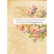 Pre-Owned Whispers of Wisdom for Women: More Than 100 Gentle, Encouraging Meditations Paperback 1616266686 9781616266684 Compiled by Barbour Staff, Michelle Medlock Adams