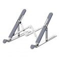 thumbnail image 2 of Laptop Stand Aluminum Alloy Computer Laptops Monitor Desktop Mount Portable Folding Laptop Holder Support D102 silver, 2 of 5