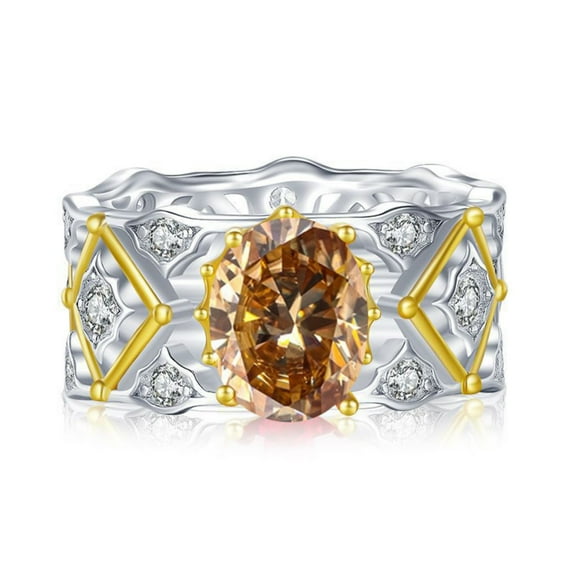 2 Carat Moissanite Rings for Women D Color VVS1 925 Sterling Silver Oval Cut Moissanite Wedding Bands Lab Created Diamond Promise Rings Simulated Diamond Engagement Ring