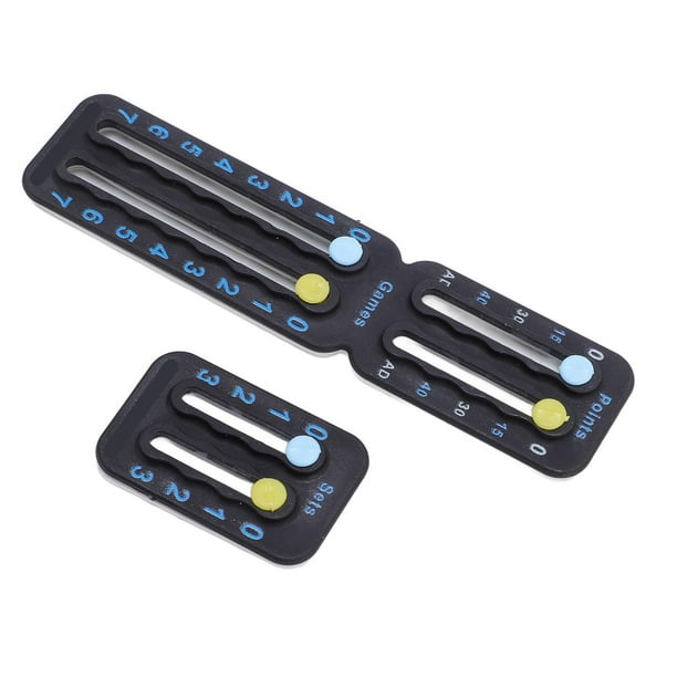 Guardián De Puntaje De Tenis Portátil, Guardián De Puntaje De Paleta Fácil, Mostrador De Puntaje Multi Funcional Con Material Robusto Para El Mejor De Tenis