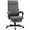 Gris, variante sur Vinsetto Chaise de bureau à haut dossier, chaise de bureau en lin, chaise pivotante et inclinable avec hauteur réglable, repose-pieds et accoudoir rembourré, marron.
