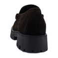 thumbnail image 4 of Steve Madden Langsten Women's Loafers & Slip-Ons Brown Suede Size 7.5 M, 4 of 8