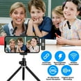 thumbnail image 4 of Wireless Lavalier Lapel Microphone for iPhone iPad, Hootek 2 in 1 Wireless Microphone w/Type C Charger Cable Cordless Omnidirectional Condenser Recording Mic for Interview Video Podcast Vlog YouTube, 4 of 9