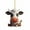 D, variant on yulier Cartoon Cow Christmas Ornaments for Christmas Tree Decoration, Farm Animal Cow Decorative Ornament 2D Acrylic Cattle Cow Hanging Pendant New Year Holiday Xmas Gifts for Kids