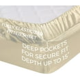 Silk Stain Sheets Set Deep Pocket Queen Sheets 4 Pieces with 2 Pillow