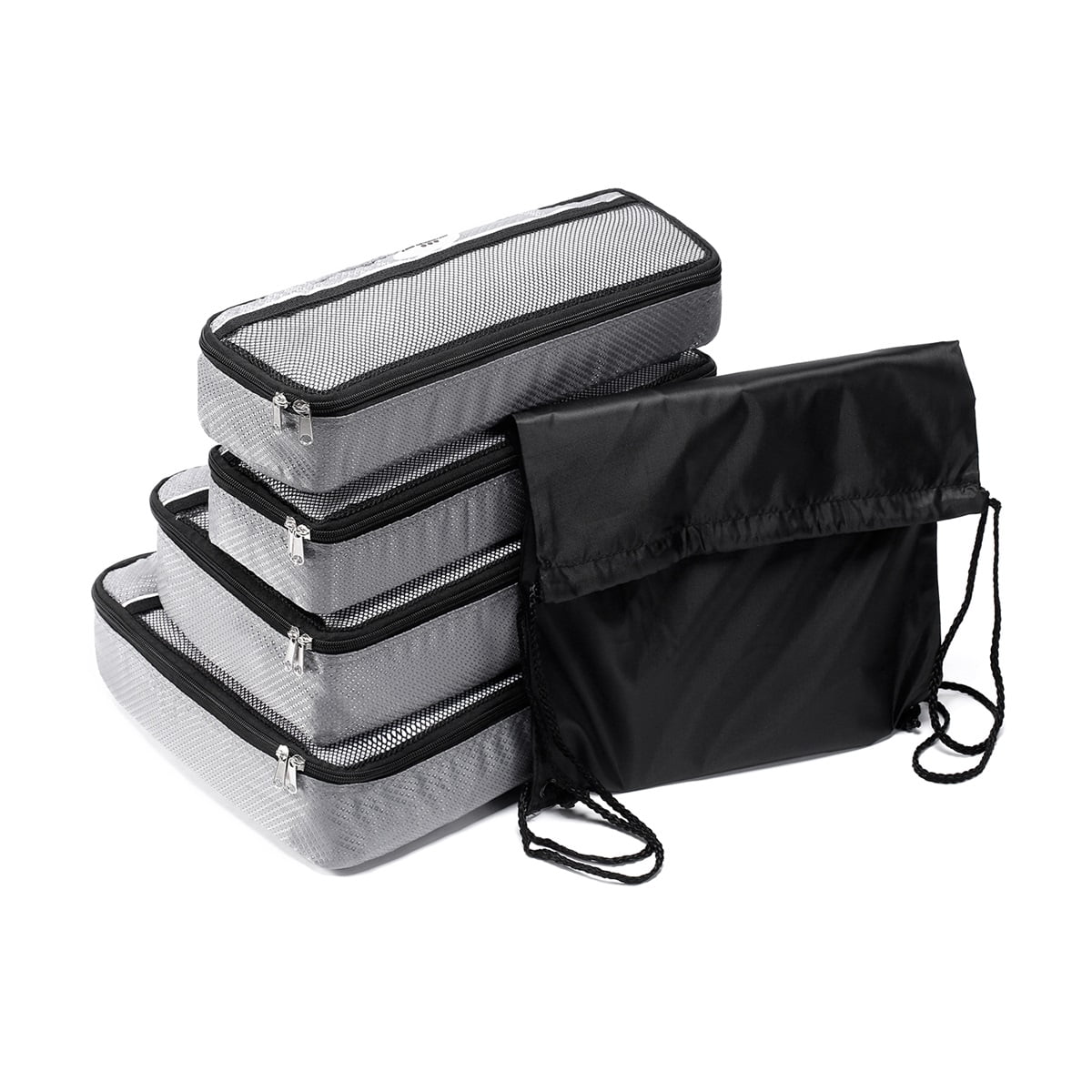 Travel Packing Cubes 5Pcs Travel Organizer Bag Luggage Organizer Clothes Packing Bag Travel Suitcase Underwear Packing Bag