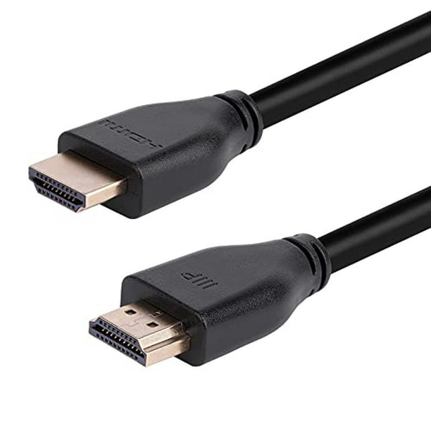 Monoprice 8K HDMI 2.1 Cable 15 Feet - Black | Certified Ultra Speed, 8k@60Hz, 48Gbps, Compatible With Sony PS5 / PS5 Digital Edition Xbox Series X & Series S and More - Walmart.com
