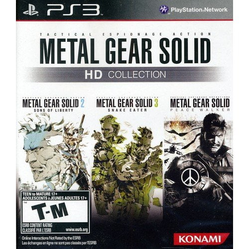 Konami Metal Gear Solid Hd Collection Ps3 Walmart Com Walmart Com