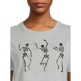 thumbnail image 4 of Women’s Skeletons Dance Tee, 4 of 5