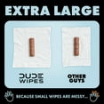 thumbnail image 5 of DUDE Wipes Flushable Wipes, XL Medicated Wet Wipes for Hemorrhoid Relief, Unscented, 48 Count, 5 of 9