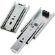 thumbnail image 1 of Paquete de 2 mini guías para cajones de 37,5 cm, guías para cajones con rodamiento de bolas de extensión completa, montaje lateral, ultrasilencioso, 1 of 5