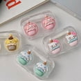 thumbnail image 5 of Hello Kitty Travel Kit Pocket Mini Contact Lens Case Travel Portable Kit Lovely Easy Carry Mirror Lenses Box Holder Container, 5 of 5