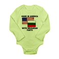 thumbnail image 1 of CafePress - Made In America With Bulgarian Parts Body Suit - Long Sleeve Infant Bodysuit, 1 of 1