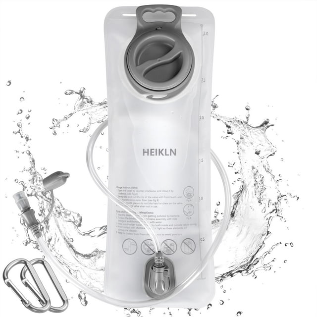 Bolsa de Agua HEIKLN 3L para Mochila de Senderismo Sin BPA