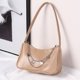 thumbnail image 3 of Mujer PU Bolso Axila Mariposa Cadena Color Mini Monedero () Blanco, 3 of 9